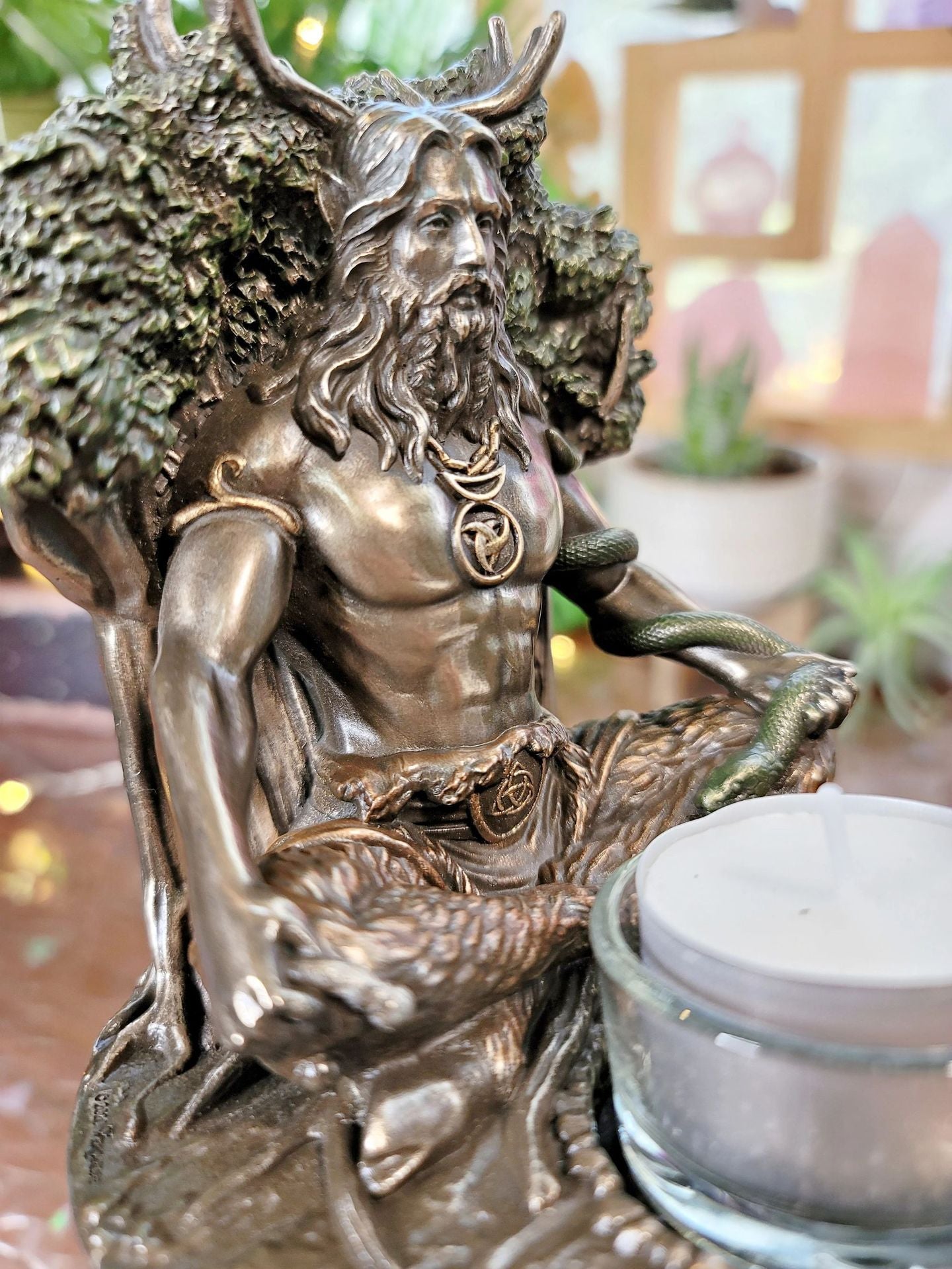 Celtic Mythological Figures Father's Day Resin Statues